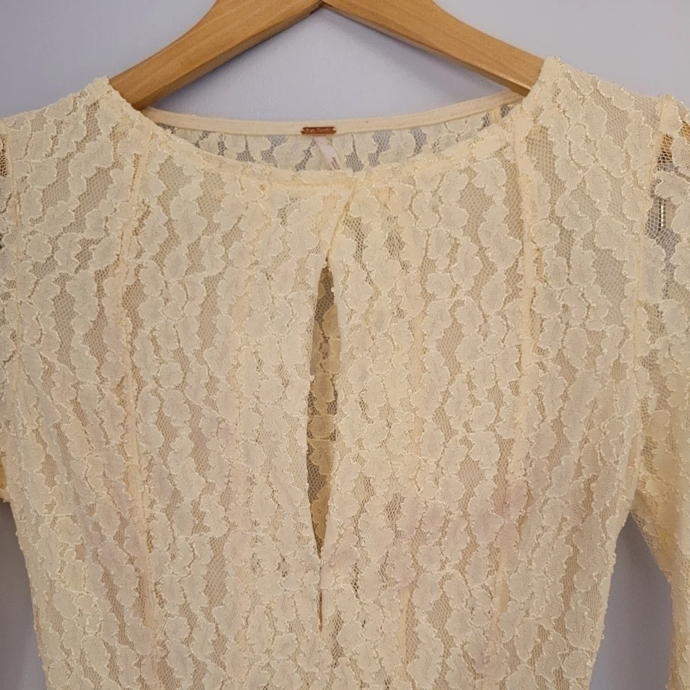 NWT FREE PEOPLE Teen Witch Lace Dress